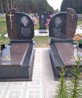 Памятник двойной 01